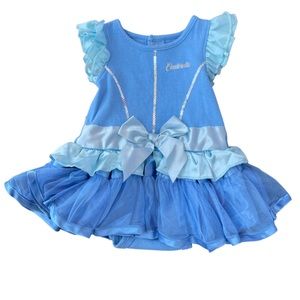 Disney baby Cinderella dress onesie